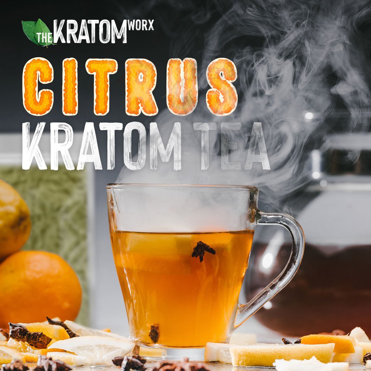 Kratom Citrus Tea