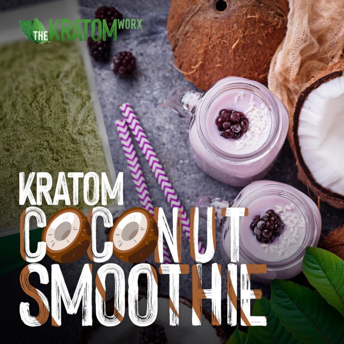 Kratom Coconut Smoothie: Tropical Bliss | The Kratom Worx