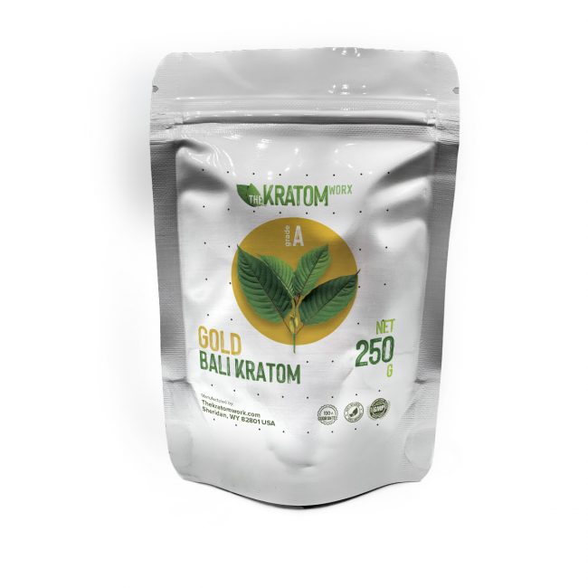 Gold Bali Kratom Powder For Sale in USA | The Kratom Worx