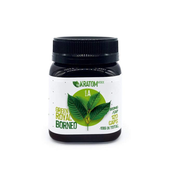 Buy High-Quality Green Royal Borneo Kratom Capsules Online